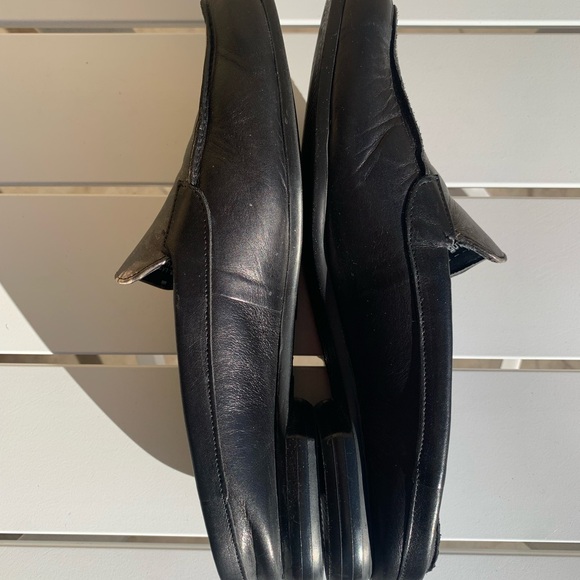 Jeon black grey leather mules girl in the rain size 6M - Picture 11 of 15